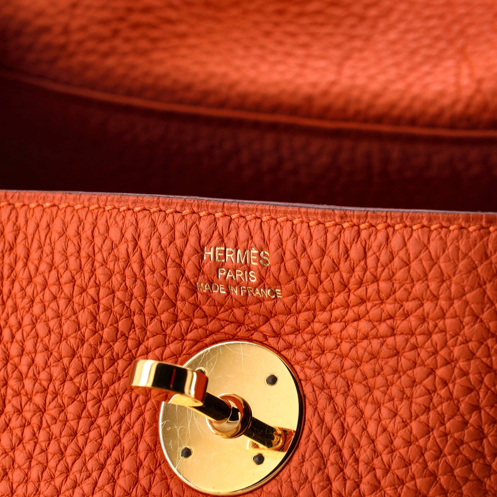 Lindy Bag Clemence 26, Alternate, color, Orange