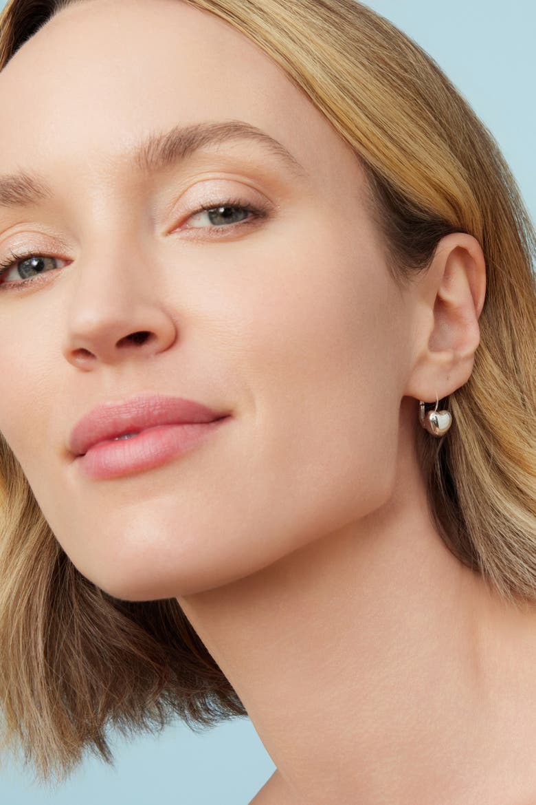 Lover Drop Earrings in Sterling Silver, Alternate, color, Silver