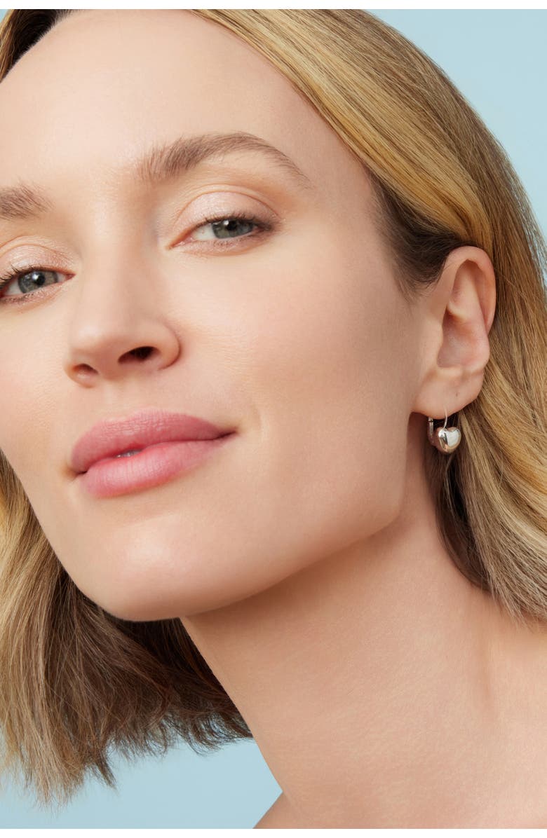 Oradina Lover Drop Earrings in Sterling Silver, Alternate, color, Silver