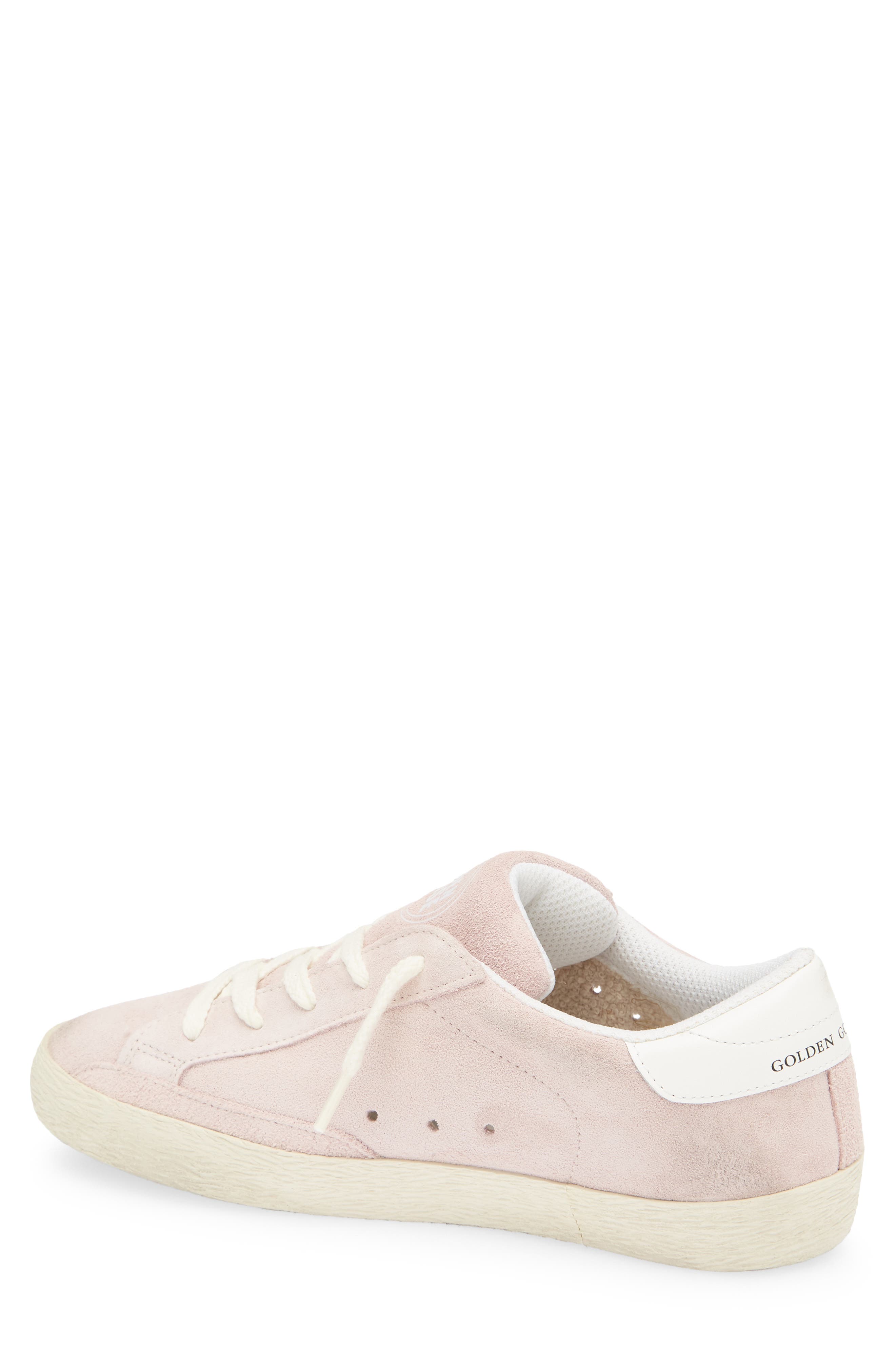 Kids' Super-Star Sneaker, Alternate, color, LIGHT PINK/ WHITE