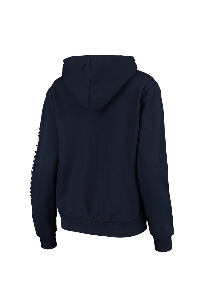 Women's Colosseum Navy Penn State Nittany Lions Loud and Proud Pullover Hoodie, Alternate, color, Navy