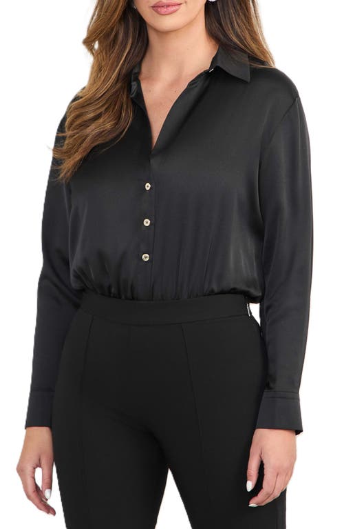 Marciano Sky Shirt Bodysuit In Black