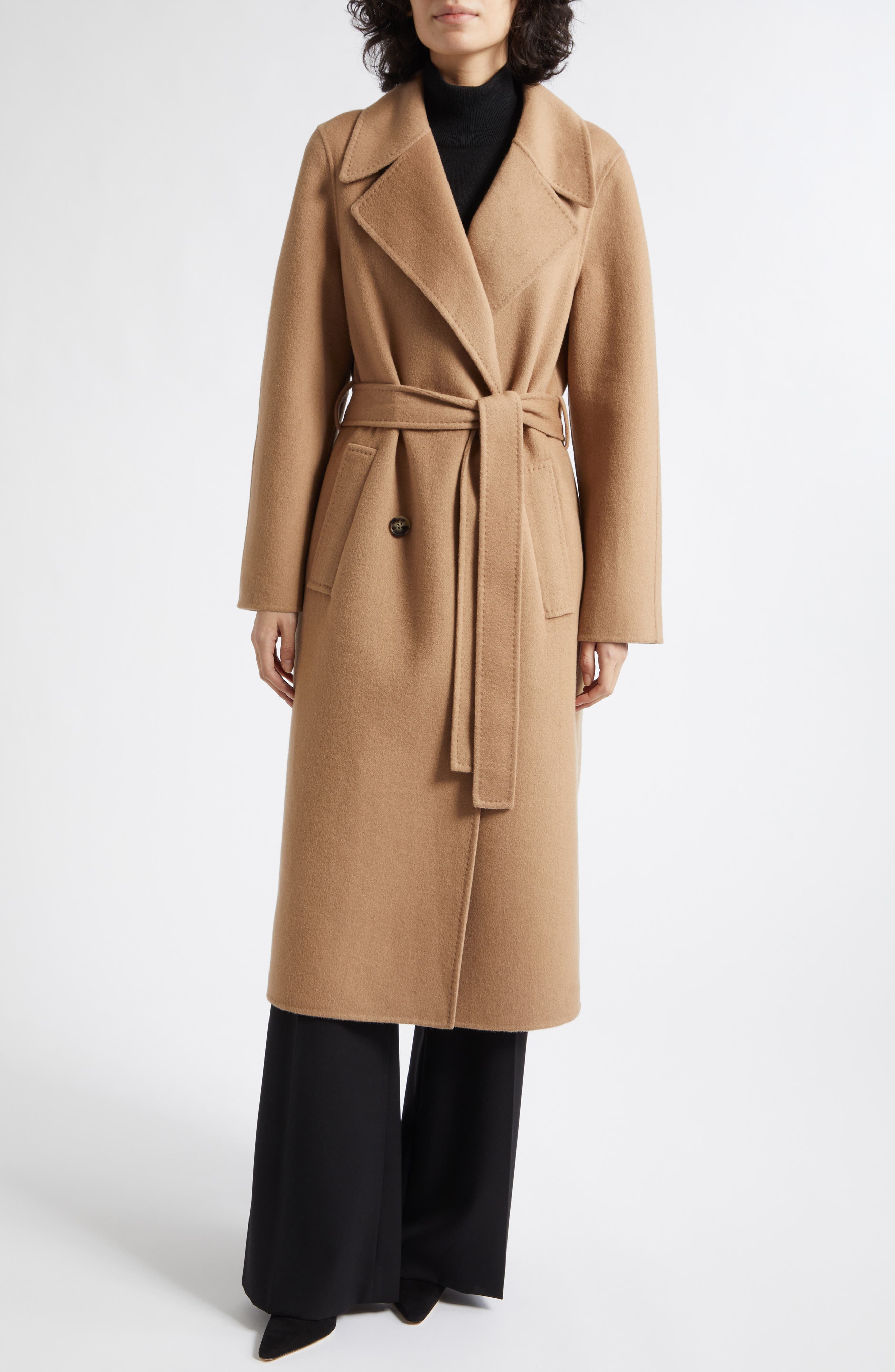 Женские куртки Reiss Rene Wool Blend Coat — фото 4