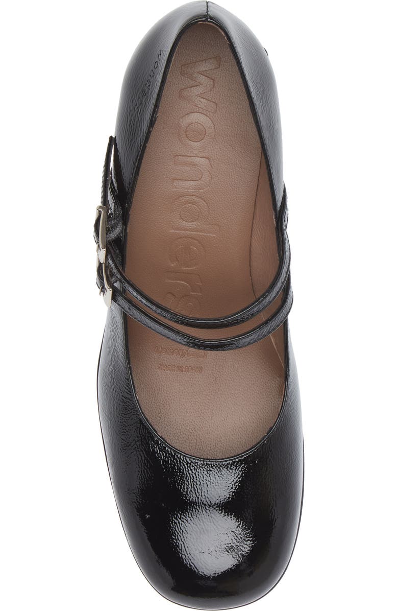 Wonders Mary Jane Pump, Alternate, color, Black Patent Leather