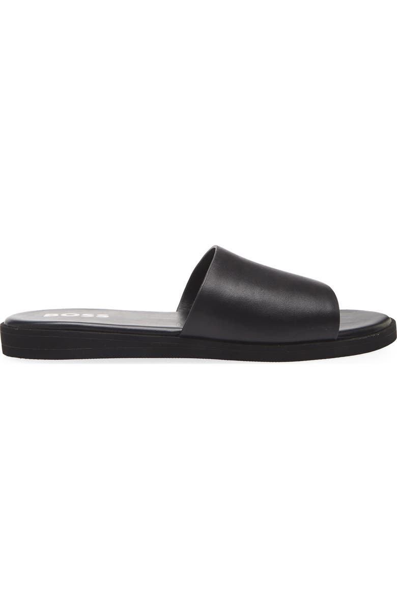 BOSS Darrel Slide Sandal, Alternate, color, Black