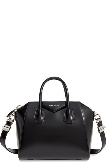 ハンドバッグ Givenchy Antigona Small Handbag In Box Leather Givenchy Antigona Stretch Mini Top Handle in Box Leather
