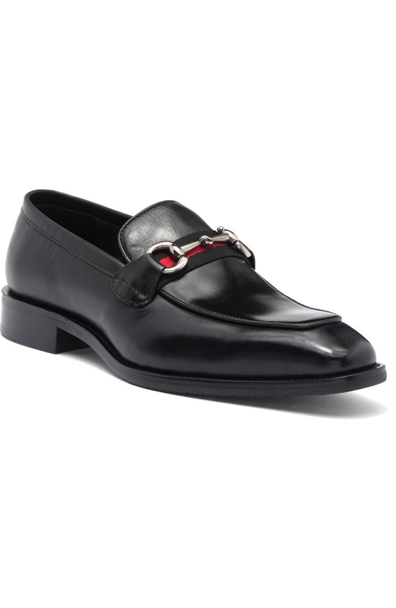 Maison Forte Vienna Bit Loafer, Main, color, Black