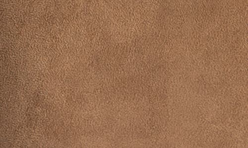 Max Studio Faux Suede Wrap Miniskirt In Camel
