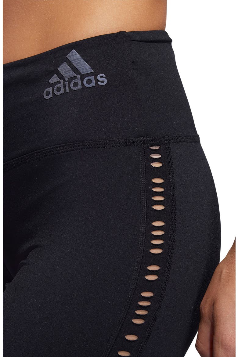 Own the Run Primeblue Tights, Alternate, color, BLACK