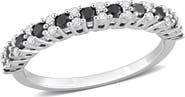 Julianna B. 1/2 CTW Black & White Diamond Band 14k