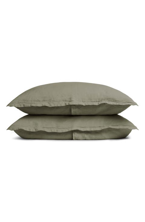 Set of 2 Linen Shams