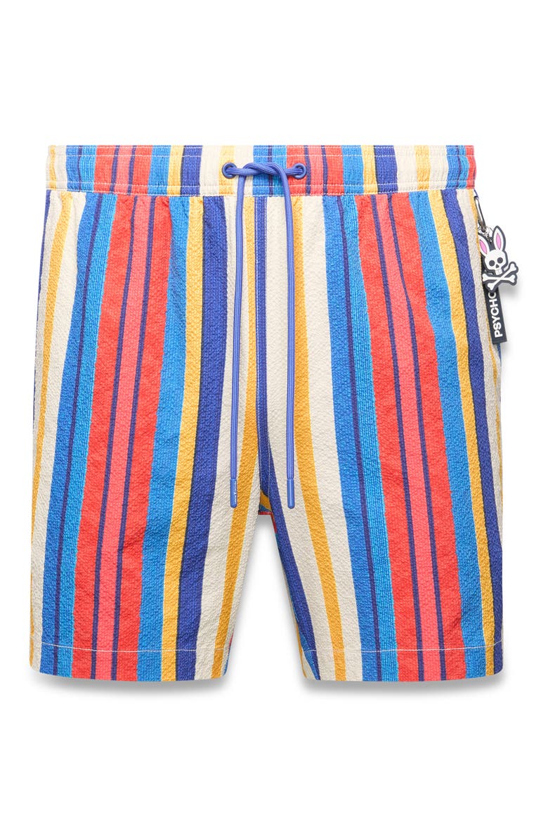 Hubert Swim Trunks, Alternate, color, BLUE MULTI