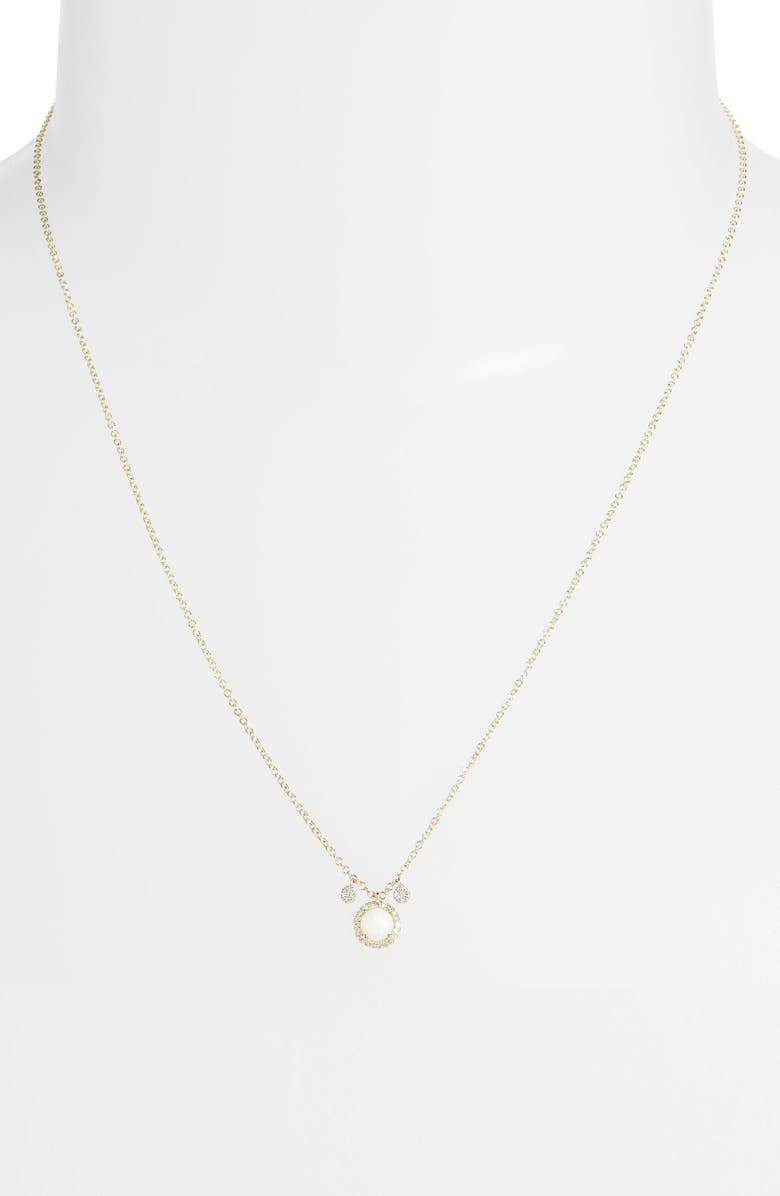 Meira T Opal & Diamond Pendant Necklace, Alternate, color,
