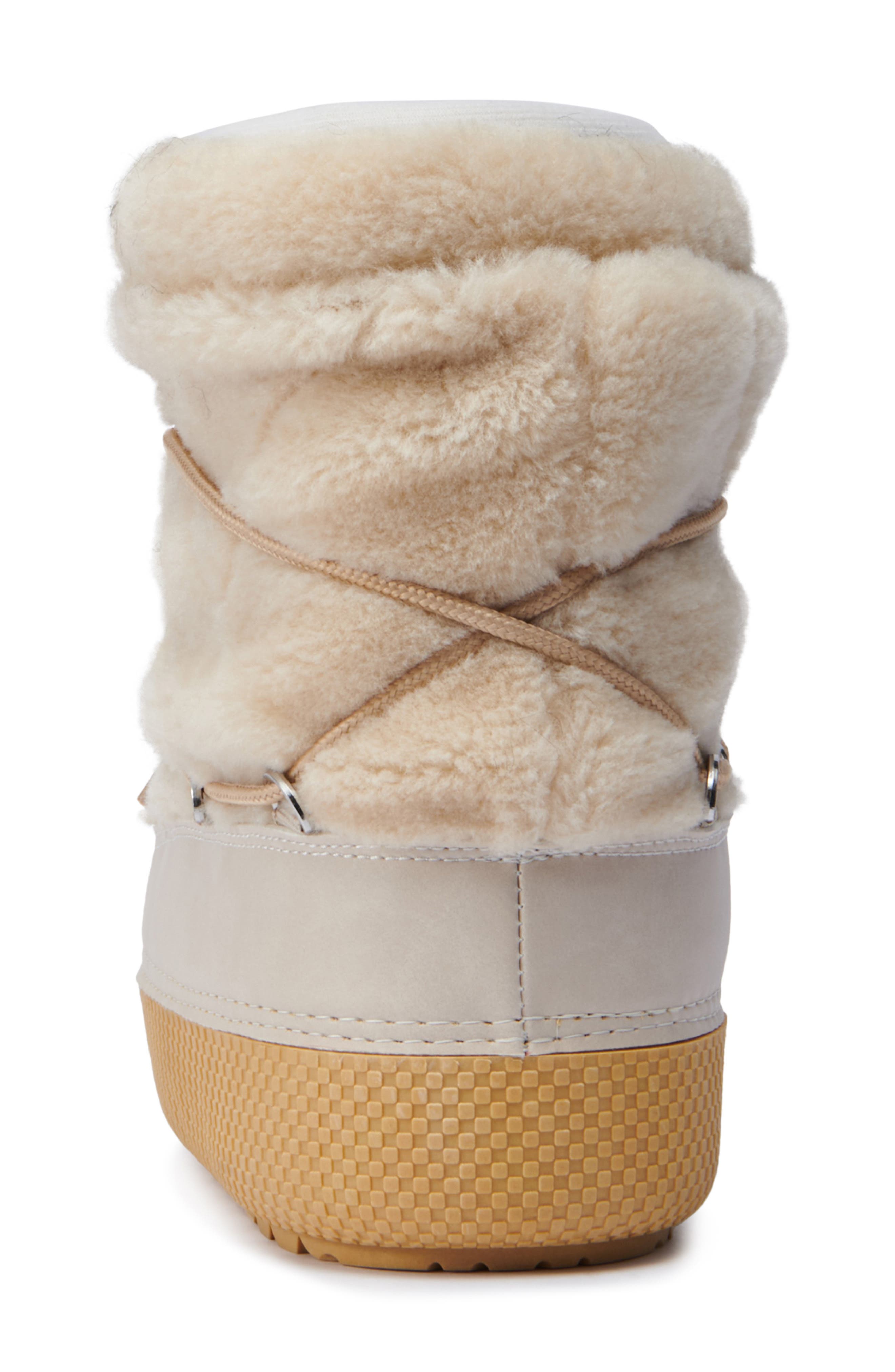 AZALEA WANG Daylen Faux Fur Platform Boot, Alternate, color, 