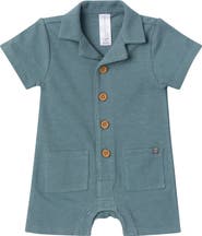 Modern Moments™ by Gerber Collared Short Sleeve Romper