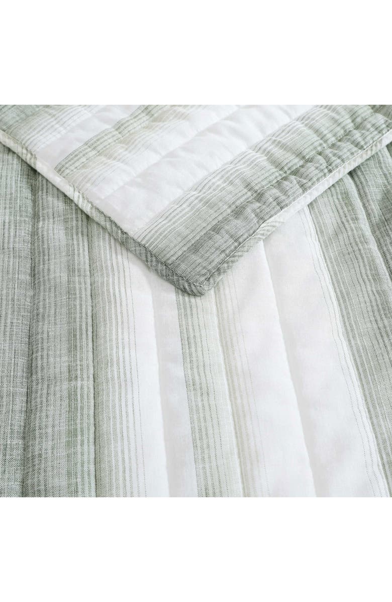 Tommy Bahama La Prisma Textured Cotton Quilt Set, Alternate, color, Green