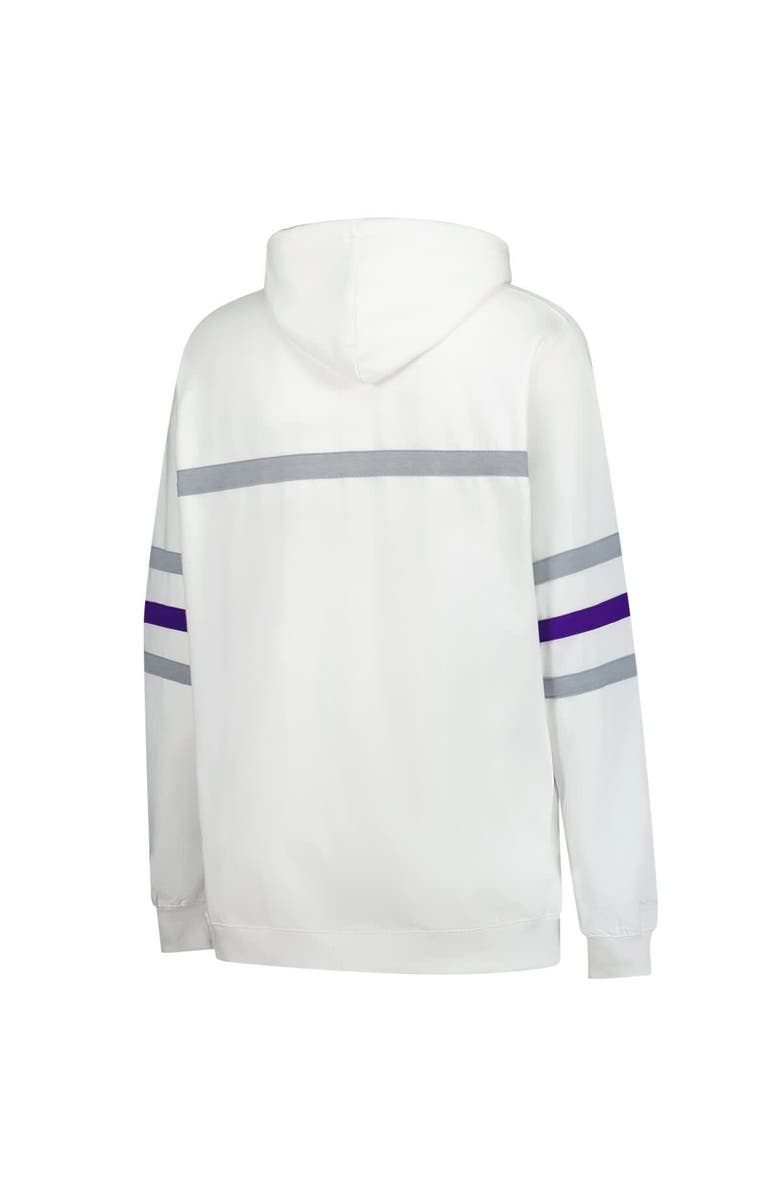 Mitchell & Ness Women's Mitchell & Ness White Minnesota Vikings Plus Size Head Coach Throwback Pullover Hoodie, Alternate, color, White