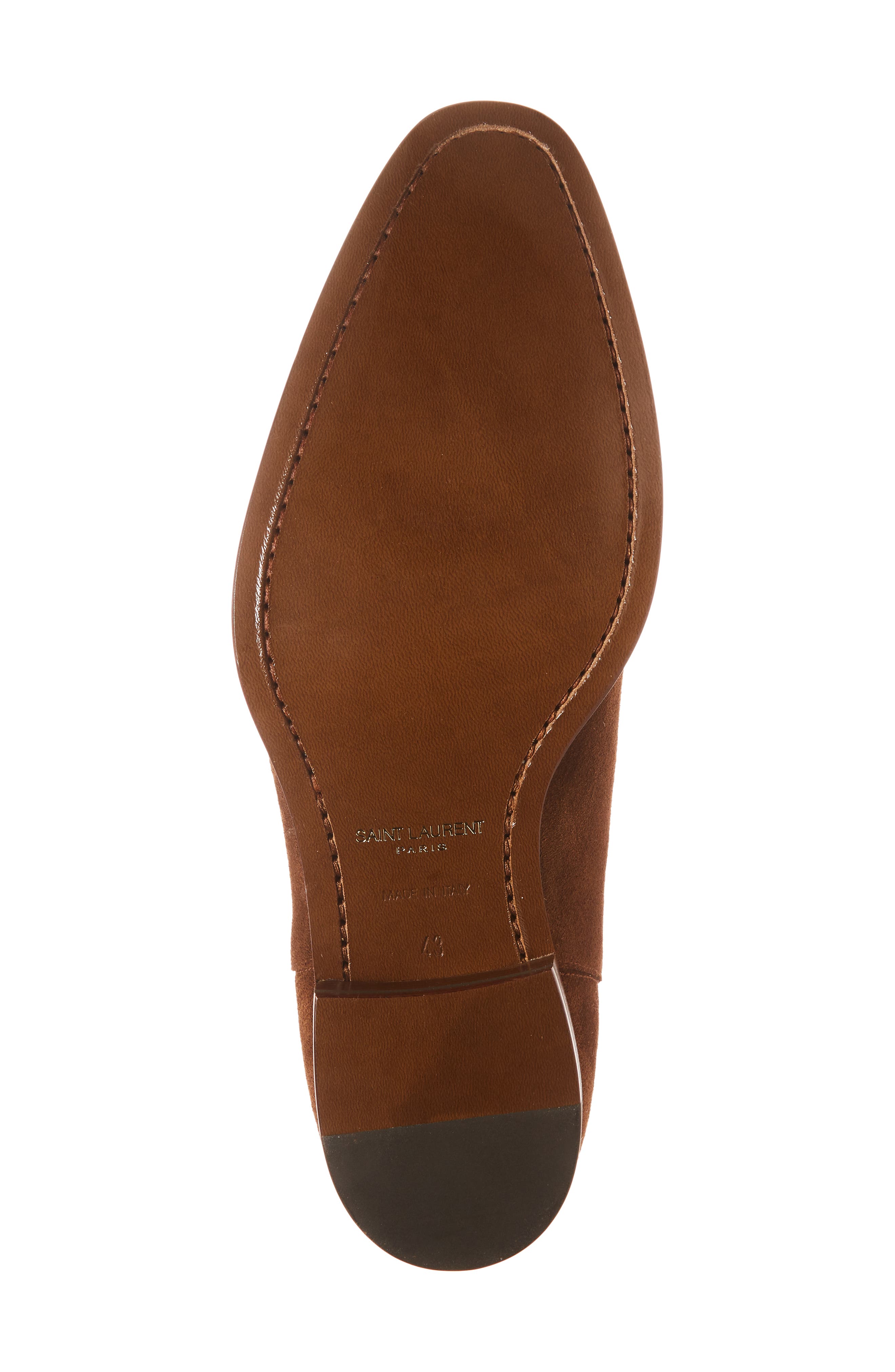 Wyatt Chelsea Boot, Alternate, color, WOOD BROWN