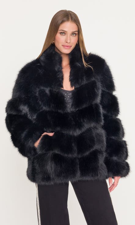 Louisa Faux Fur Jacket