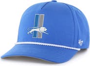 '47 Men's '47 Blue Detroit Lions Rope Hitch Adjustable Hat