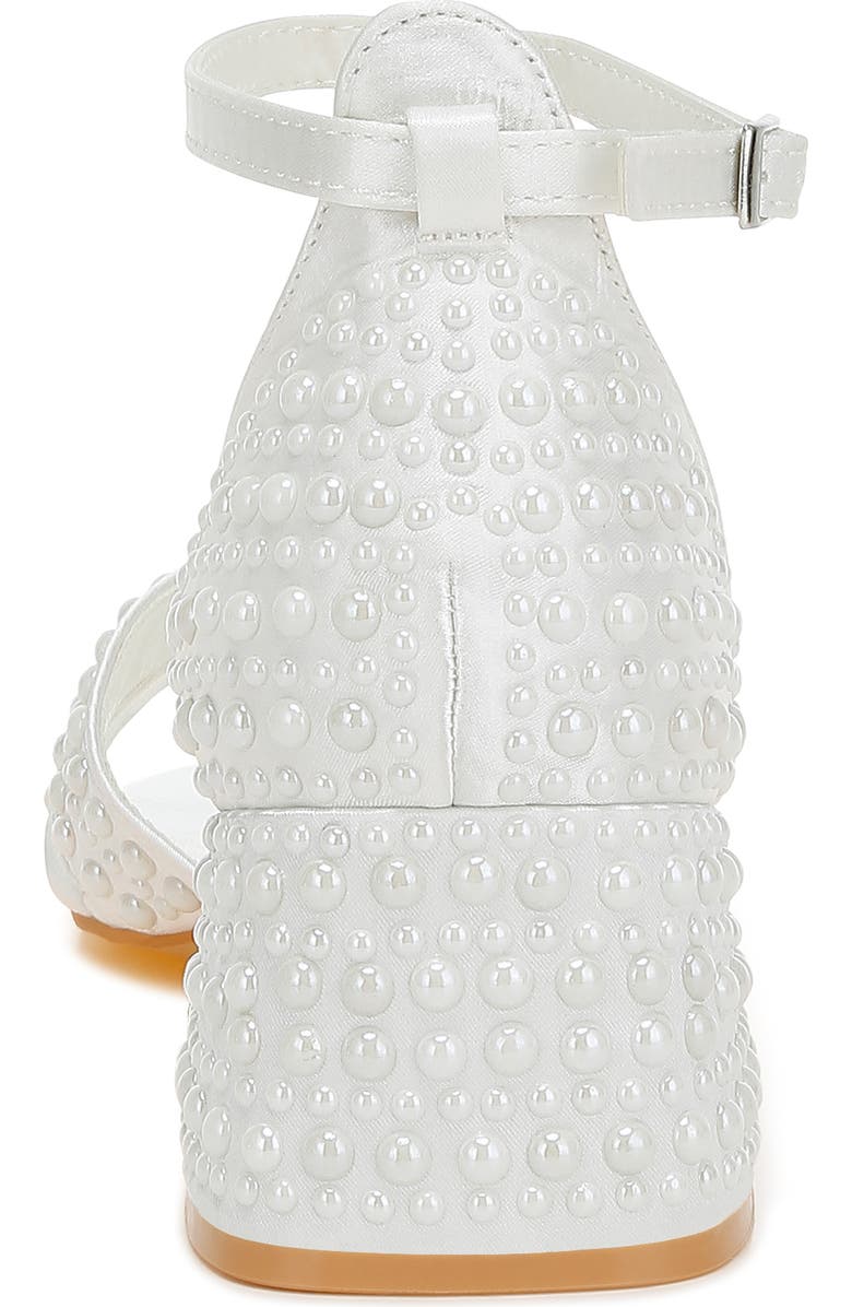 LONDON RAG Cinnabon Embellished Sandal, Alternate, color, White