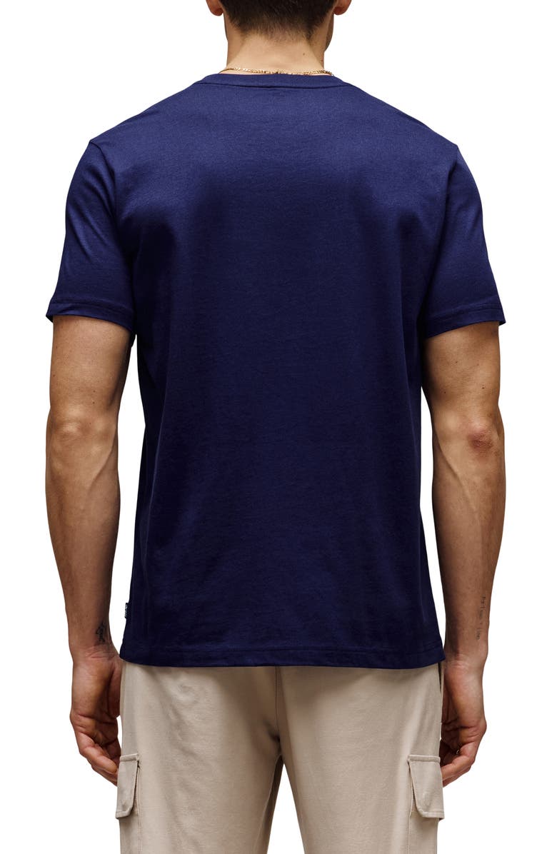 Psycho Bunny Aussie Appliqué Graphic T-Shirt, Alternate, color, Evening Blue