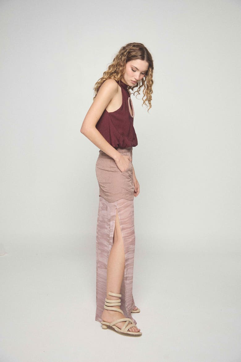 Albedo Top, Alternate, color, Burgundy