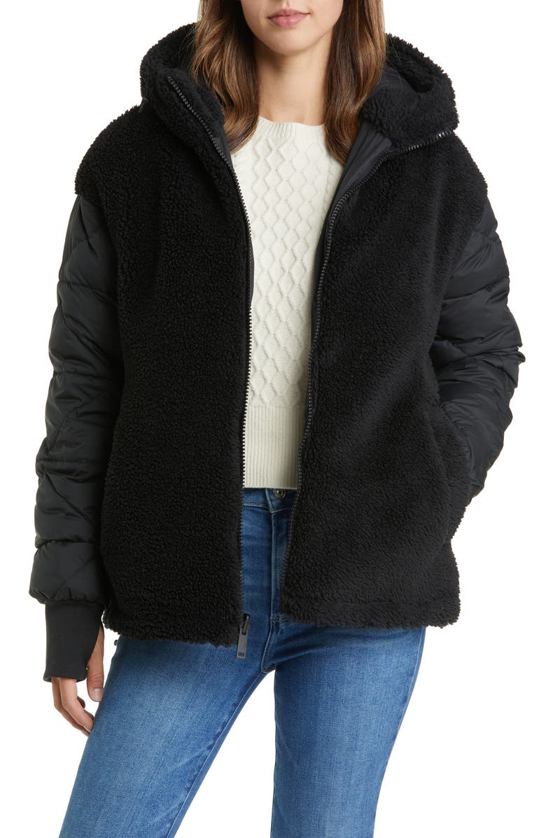 UGG<sup>®</sup> Adirondack Waterproof Down Parka with Internal Fleece Jacket, Alternate, color,