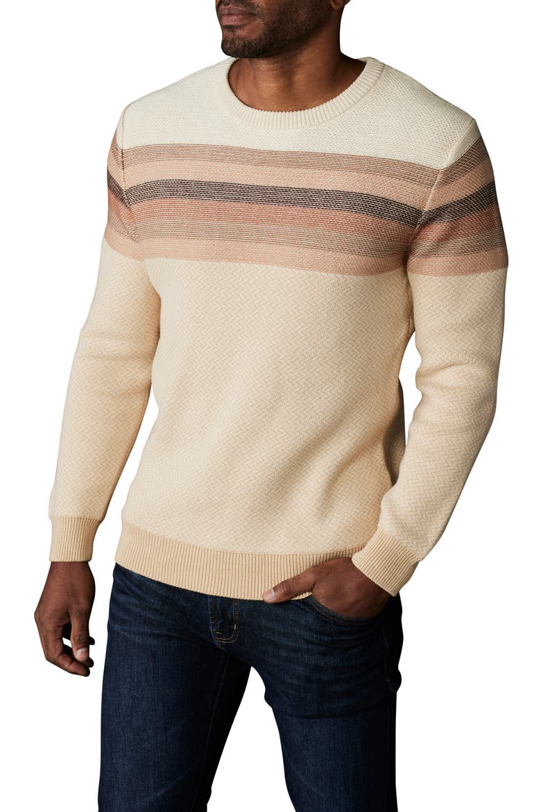 Stripe Ski Sweater, Alternate, color, IVORY MULTI