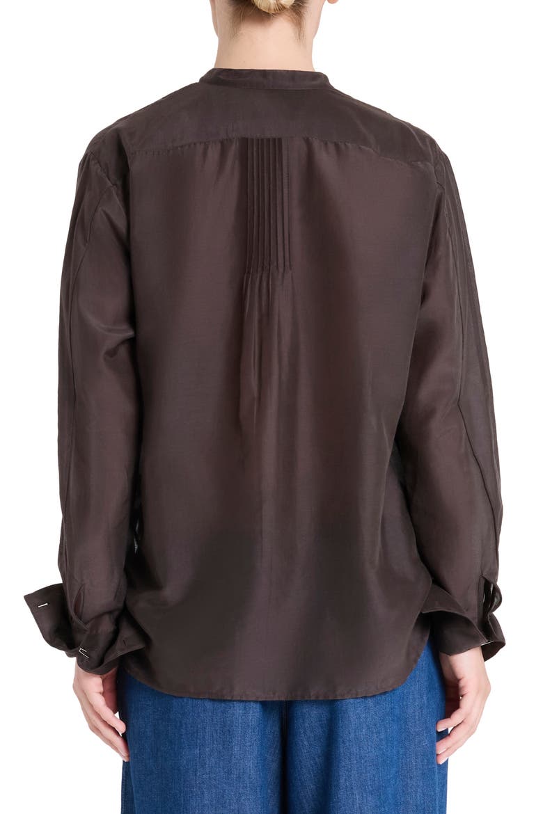 The Night Before Pintuck Button-Up Shirt, Alternate, color, DELICIOSO