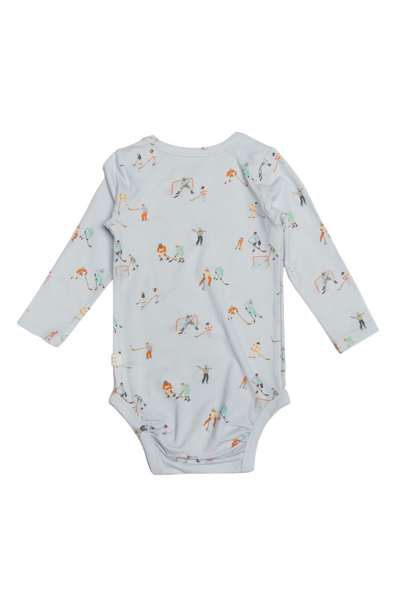 Loulou Lollipop Hockey Print Bodysuit, Alternate, color,