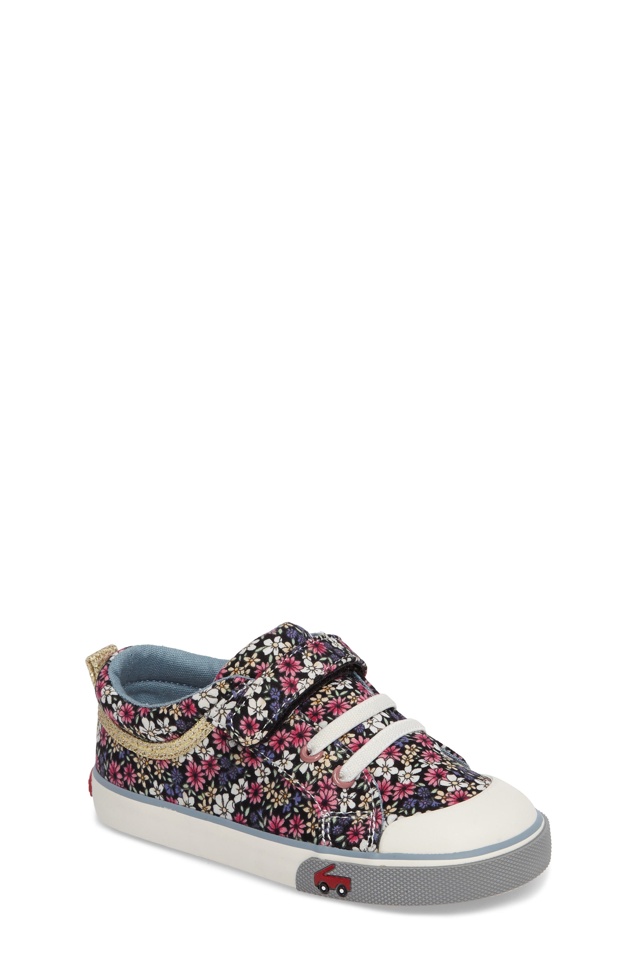 Kristin Sneaker, Main, color, BLUE MULTI FLORAL