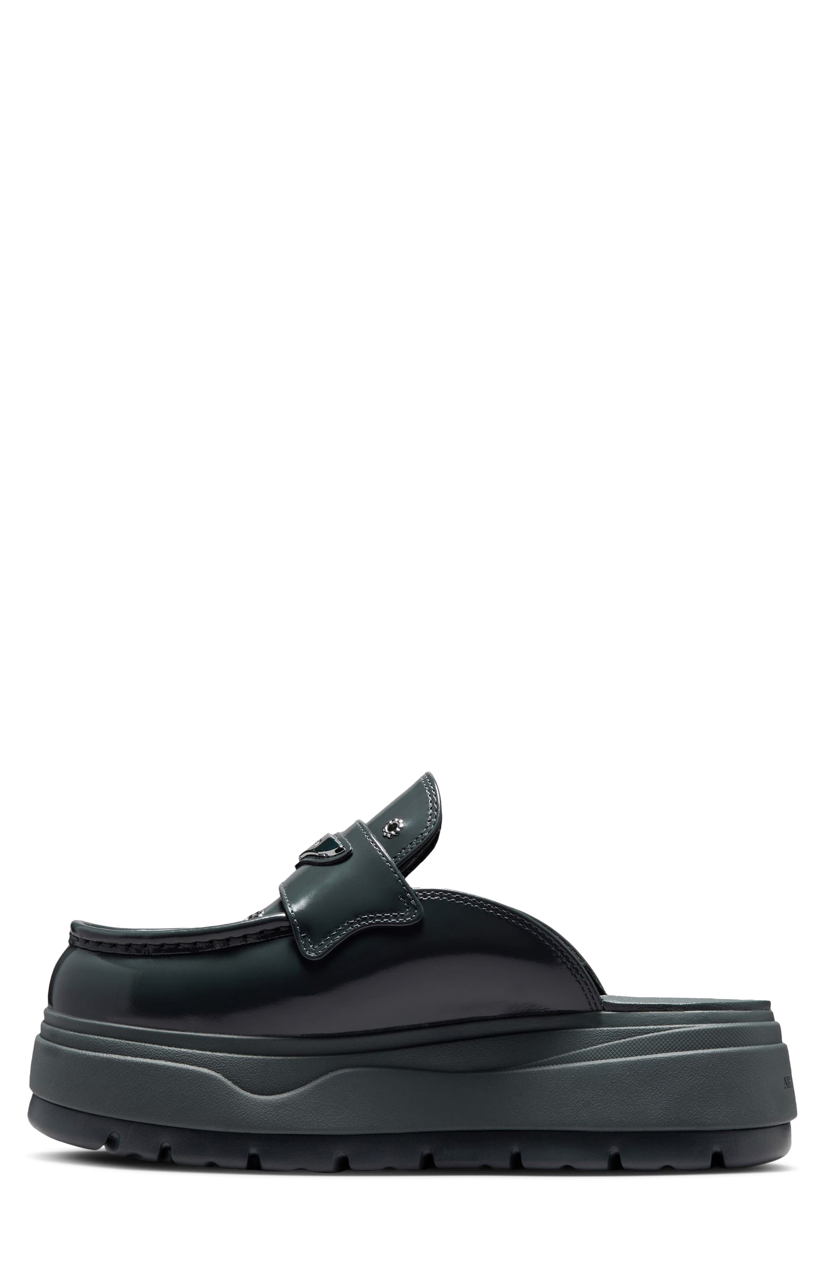 Jordan Air Jordan Mule SE Platform Loafer Mule, Alternate, color, Anthracite/ Metallic Silver
