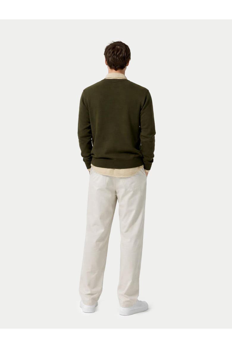 Timeless V-Neck Cashmere Sweater, Alternate, color, avocado