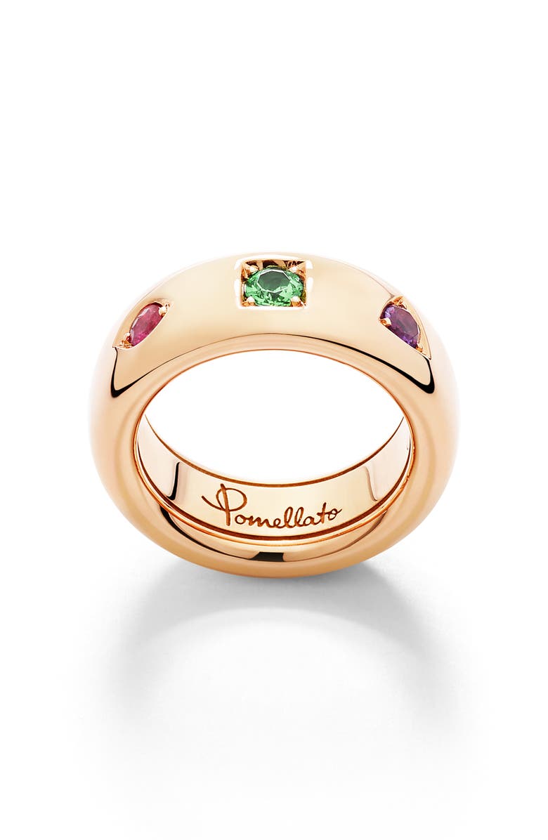 Pomellato Iconica Ring, Alternate, color, Rose Gold/ Multi