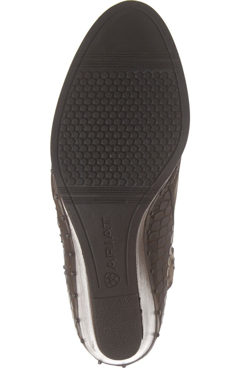Ariat Stax Studded Wedge Bootie, Alternate, color,