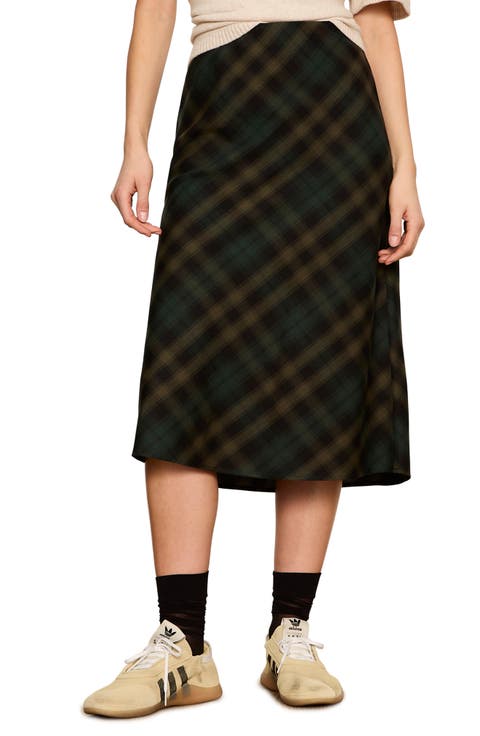 Favorite Plaid Slip Skirt