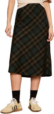 Sanctuary Favorite Plaid Slip Skirt