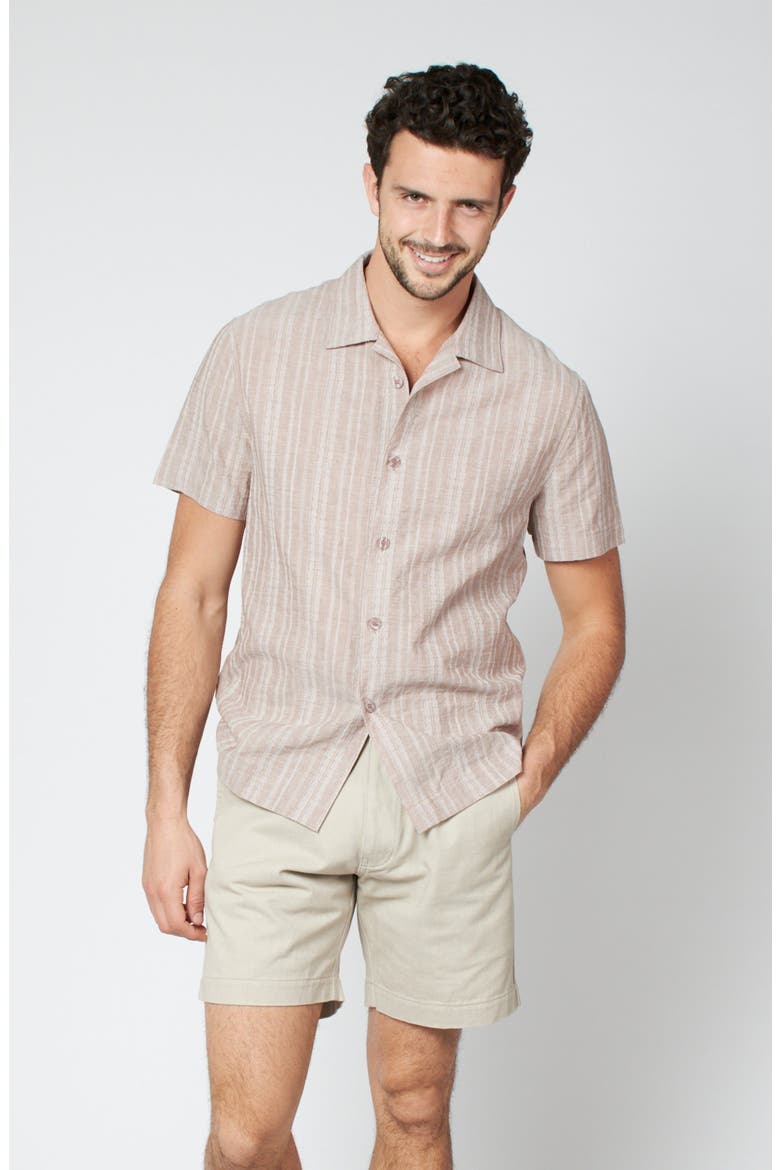 Oaxaca Shirt, Alternate, color, Clay