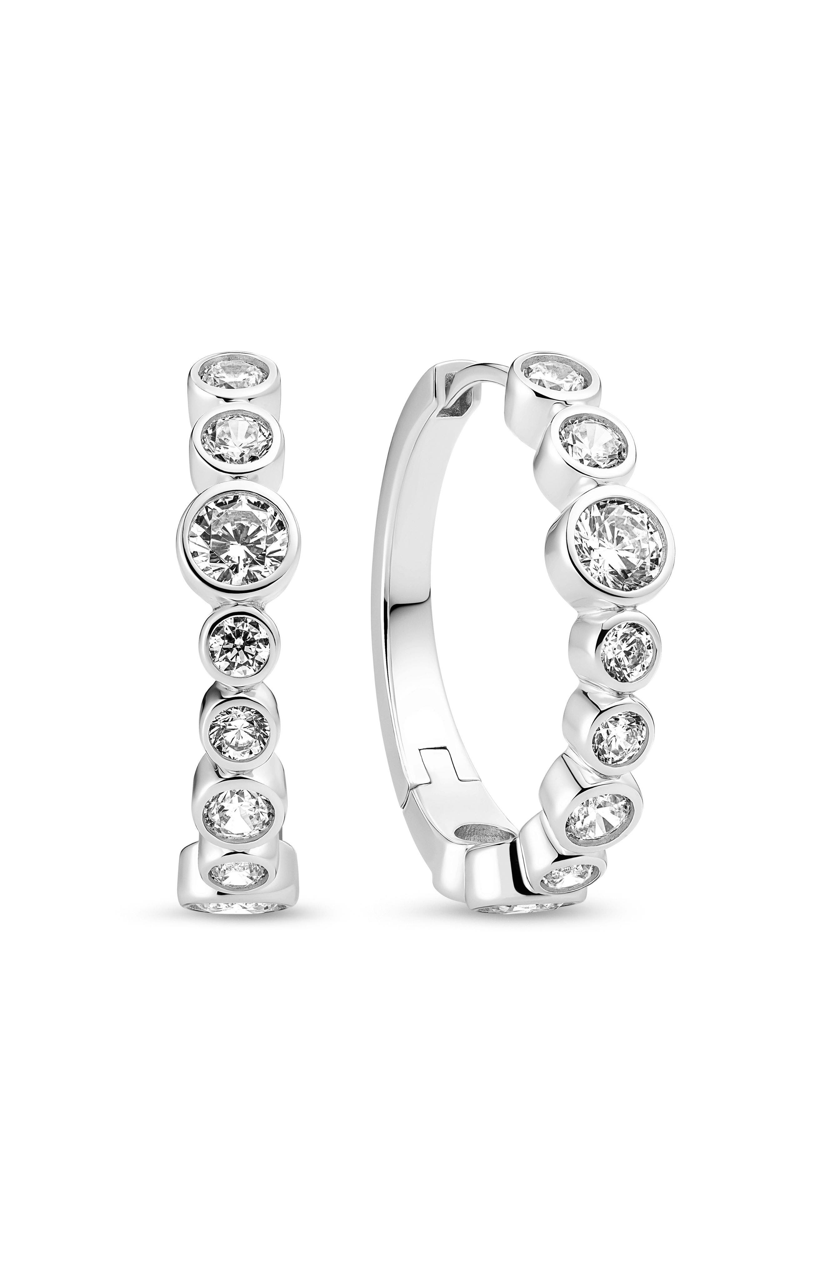 925 Sterling Silver / White