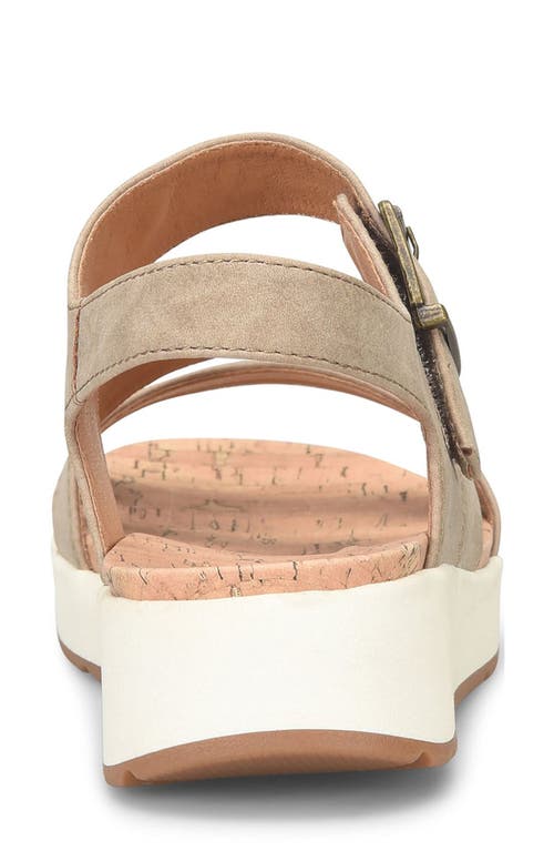 B O C By Børn Meadows Slingback Sandal In Taupe Nubuck