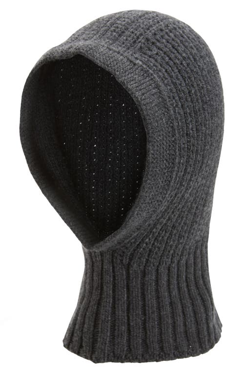 Johnstons Of Elgin Waffle Stitch Cashmere & Silk Snood In Gray