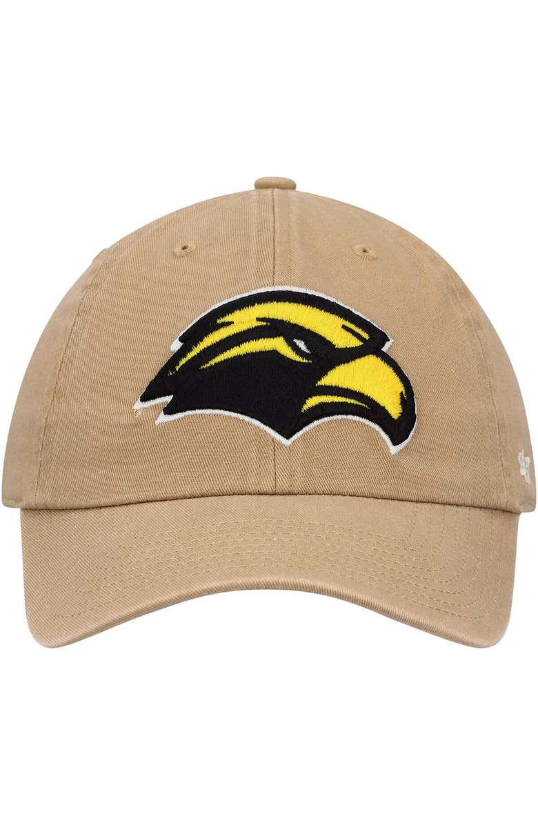 '47 Men's '47 Khaki Southern Miss Golden Eagles Clean Up Adjustable Hat, Alternate, color, Khaki