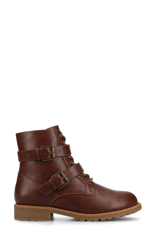 Journee Collection Juliah Buckle Boot In Brown
