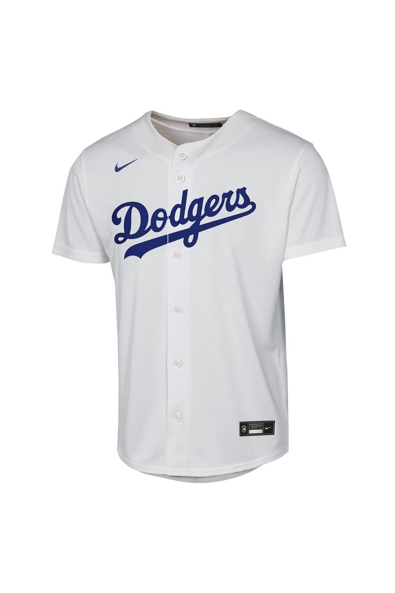 Youth Nike Kyle Tucker White Los Angeles Dodgers Home Replica Jersey, Alternate, color, White