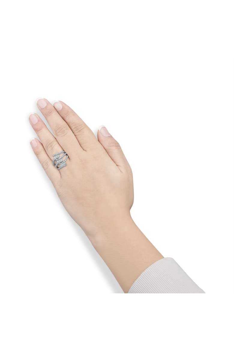 18kt White Gold 1 3/4ct TDW Diamond Ring, Alternate, color, White