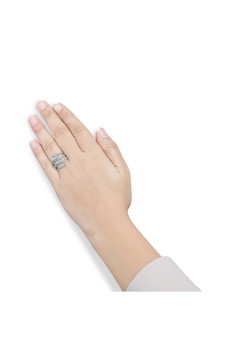 Haus of Brilliance 18kt White Gold 1 3/4ct TDW Diamond Ring, Alternate, color, White