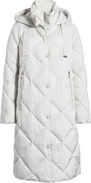 Sam Edelman Hooded Quilted Coat