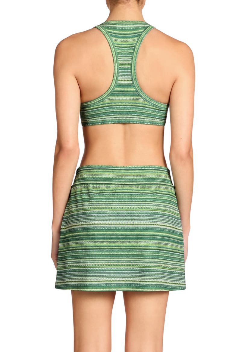 Emilia Twist Front Cover-Up Pareo, Alternate, color, VERDE