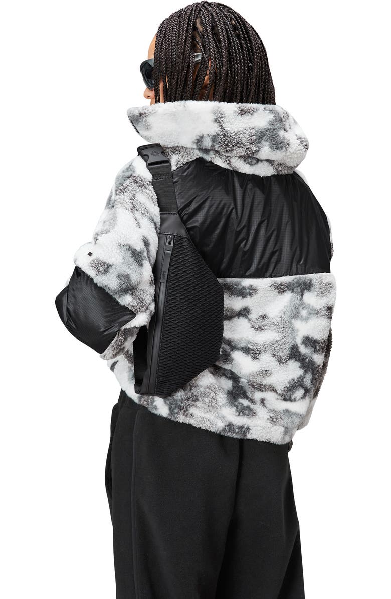 Rains Mini Waterproof Mesh Belt Bag, Alternate, color,